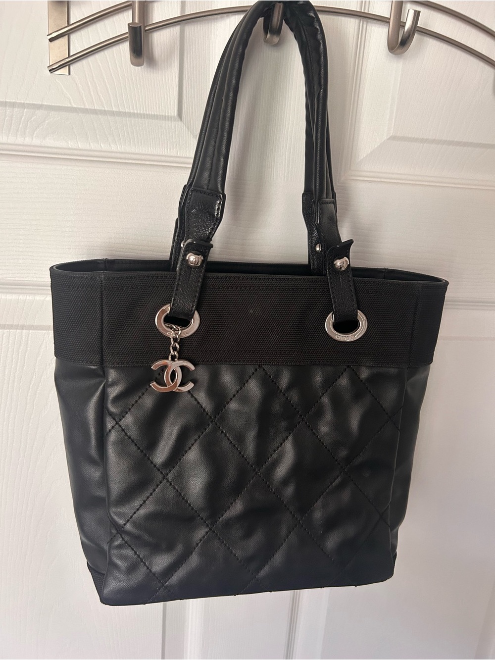 Chanel Tote Paris Biarritz
Canvas Black Silver